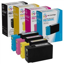 LD Ink for Canon PGI-1200XL HY Set of 4: 9183B001 9196B001 9197B001 9198B001 picture