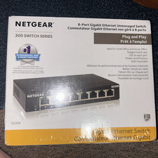 NETGEAR GS308-300PAS GS308 8 Gigabit Port Unmanaged Ethernet Switch picture