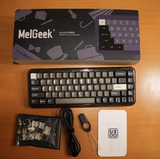 Melgeek Mojo Retro 68 Mechanical Keyboard US Layout G Yellow Switch Tested picture
