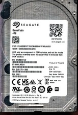 ST4000LM024 P/N: 2U817V-566 F/W: 0001 S/N: WCKBD 4TB OCT 2024 THAILAND SEAGATE picture