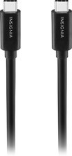 Insignia- 3.3USB-C to USB-C 3.2 Gen 2 Superspeed+ 10Gbps Cable - Black picture
