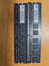 NT1GT72U8PB0BY-25D NANYA 1GB PC2-6400E 2RX8 Memory Module  – LOT OF 2 picture