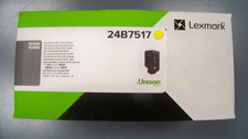 Genuine Lexmark 24B75167 Yellow Toner Cartridge - New in unopened box picture