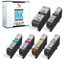 CMYi 6PK PGI-220 CLI-221 Ink Cartridges for Canon PIXMA MP640 MP980 PIXMA MP990 picture