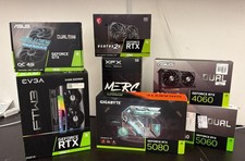 Graphics Card Box ONLY – NVIDIA GTX/RTX AMD – ASUS EVGA Gigabyte PNY – No GPU picture