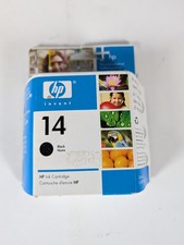 New Genuine HP 14 Black Ink Cartridge EXPIRED picture