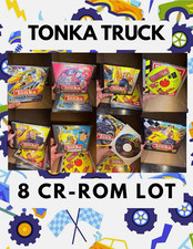 Tonka Truck Lot of 8 CD-ROM Kids Games Win95/98 Mac Dig'n Rigs Raceway picture