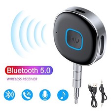 Portable 3.5mm Aux Car Adapter Bluetooth Wireless Audio Receiver Car/Home Stereo picture