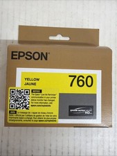 Epson Ultrachrome Hd Ink Cartridge - Yellow - Inkjet - Standard Yield (t760420) picture