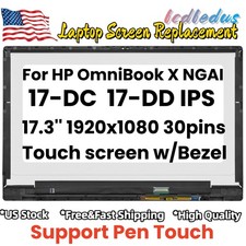 HP OmniBook X NGAI 17-dd0003dx 17-dd0013dx Touch Screen FHD 17.3'' LCD Assembly picture