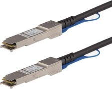 StarTech.com MSA Uncoded Compatible 1m 40G QSFP+ to QSFP+ Direct Attach Breakout picture