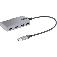 StarTech 5G4AB-USB-A-HUB 4-Port USB Hub, USB 3.0 5Gbps, Bus Powered, USB-A to picture