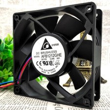 DELTA AFB1212GHE 12038 12V 3.24A 12cm Cooling Industrial Fan High Air Volume picture