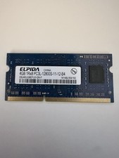 Elpida 4GB DDR3-1600 PC3L-12800S 204-Pin SO-DIMM Non-ECC DDR3L Laptop RAM picture