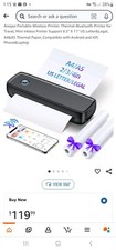 Aixiqee Portable-Wireless-Printer, Thermal-Bluetooth-Printer forTravel picture