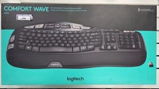 Logitech K350 Comfort Wave Wireless Keyboard Black  picture