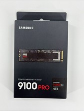 SAMSUNG 9100 PRO 4TB M.2 2280 PCIe 5.0x4 NVMe Internal SSD  MZ-VAP4T0B/AM picture