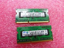 Samsung Laptop Memory RAM 2GB DDR3 PC3-10600S 204Pins - M471B5773CHS-CH9 (QTY 2) picture