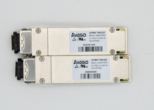 Avago AFBR-79EIDZ 40G BASE SR4 QSFP+ 850nm 150m Transceiver (Lot of 2) Open Box picture