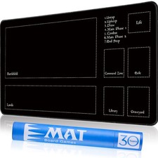 Biouai Stitched MTG Playmat - Magic The Gathering Play Mat with Tube Case picture