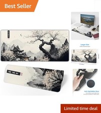 Cherry Blossom XL Japanese Mouse Pad - 31.5”x11.8” Gaming Mat with Non-Slip Base picture