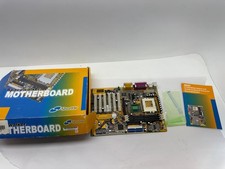 Shuttle AE22 Socket 370 Motherboard Intel 815 AGP PCI Boxed w/ I/O Shield Manual picture