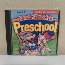 Reader Rabbit's Preschool Ages 3-5 PC CD-ROM The Learning Company picture