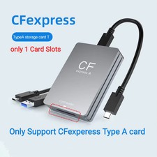 CFexpress Type A/B and SD Card Reader 2-in-1 Portable USB for Android Windows picture