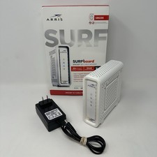ARRIS SURFboard SB8200 DOCSIS 3.1 32x8 Cable Modem 10+Gbps w/ Box & Power Cable picture