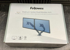 Fellowes Platinum Series Dual Monitor Arm 8042501 ✨❤️✨✨❤️✨  Open Box picture