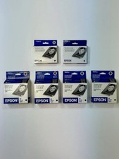 6 New Epson 2200 Photo Black Ink Cartridges picture