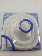 AGPTEK Flexible Cable Sleeve White Cord Management Cover Hider Organizer CSS4W-1 picture
