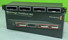 Blackmagic Design MultiDock 10G Super Fast Rack Mount 4-Slot USB-C Disk Dock picture