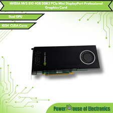 NVIDIA NVS 810 4GB DDR3 PCIe Mini DisplayPort Professional Graphics Card picture
