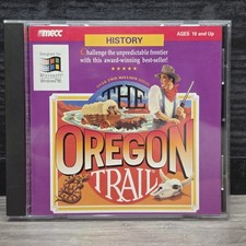 Vinatge Oregon Trail  History Game CD-Rom Win 95 MECC Version 1.2 - 93/94 picture
