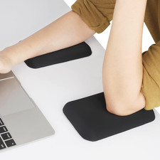 Elbow Rest Pads for Desk, Black Ergonomic Wrist Rest Arm Rest Pads | picture