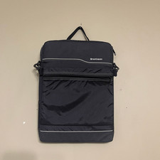 Brenthaven Laptop Bag Tablet iPad Sleeve Travel Holder Vertical Case Black picture