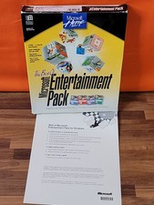 Best of Microsoft Entertainment Pack (Windows PC Floppy, 1994) Big Box Only picture
