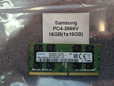 Samsung 16GB DDR4 PC4-2666V SODIMM RAM  Tested Working picture
