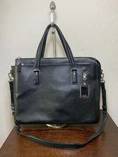 Tumi Sinclair Nina Commuter Brief Black Computer Travel Bag Laptop 79331D2 $545 picture