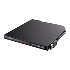 BUFFALO UHD BD compatible portable Blu-ray drive black BRUHD-PU3-BK Japan picture