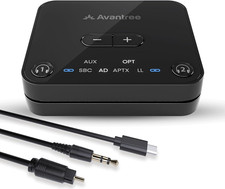 Avantree Audikast 3 – Bluetooth TV Transmitter for 2 Headphones picture