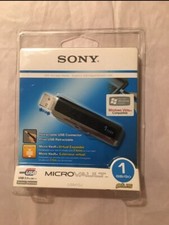 SONY MICROVAULT 1GB USB 2.0 FLASH DRIVE, USM1GJ - NEW/SEALED MINT picture