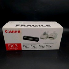 OEM Canon FX3 Monochrome Laser Toner Cartridge, Black ~ NEW SEALED picture