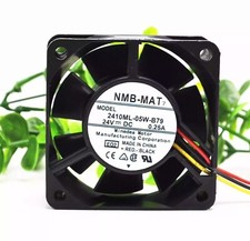NMB 2410ML-05W-B79 6025 DC24V 0.25A 6CM 3-Wire Inverter Cooling Fan picture