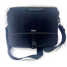 Targus Laptop Messenger Bag Black Padded Computer Briefcase Shoulder Work Case picture