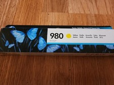 HP 980 OEM Yellow D8J09A Inkjet Cartridge-02/2021 picture