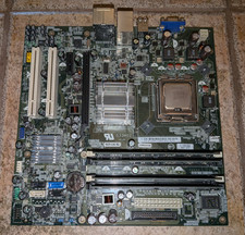 WORKING Dell OEM Foxconn G33M02 RY007 MicroATX Motherboard + E2160 CPU & 2GB RAM picture