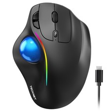 Best TECKNET Pro Wireless Trackball Mouse, Bluetooth Mouse with Ergonomic Thumb picture