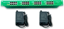 PoE Texas 16 Port PoE+ Power Injector with 56V 240W Power Supplies -802.3at/af picture